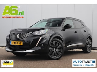Peugeot 2008 1.5 BlueHDi Blue Lease Allure 110PK Trekhaak Navigatie Carplay Android Achteruitrijcamera Half Leder Clima Cruise Stoelverwarming