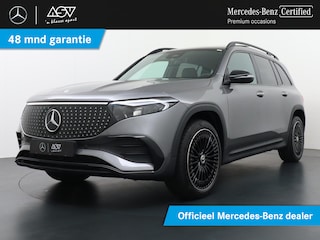 Mercedes-Benz EQB 250+ AMG Line 7pers. 71 kWh Accu | Panorama - Schuifdak | Apple Carplay & Android Auto | DAB+ Radio | Voorstoelen Verwarmd | Sfeerverlichting | Nightpakket | 20" Lichtmetalen Velgen