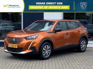 Peugeot 2008 EV 50kWh 136pk Active | Airconditioning | Cruise control | Bluetooth | DAB+ | Apple Carplay&Android Auto | Parkeersensoren achter