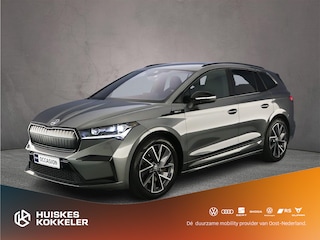 Skoda Enyaq iV 80 Limited Edition Sportline 204pk Automaat Warmtepomp, Adaptive cruise control, Achteruitrijcamera, Elektrische achterklep, Navigatie, Stuurwiel verwarmd