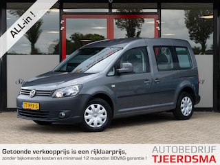Volkswagen Caddy 1.2 TSI Trendline | 1e Eigenar | Airco | Cruise Control | Origineel Nederlands | NAP | 2 Schuifdeuren | 5 Zitter | Radio/CD | Metalic Lak | Ruimte Wonder! | UNIEK! | Elektrische Ramen |