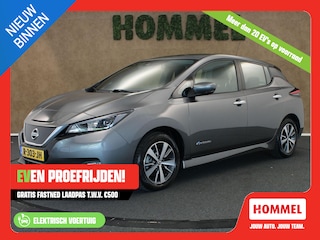 Nissan Leaf Acenta 40 kWh - 2 LAADKABELS - NAVIGATIE - PARKEERSENSOREN VOOR/ ACHTER - 16 INCH LICHT METALEN VELGEN - 4 SEIZOENEN BANDEN- CLIMATE CONTROL - CAMERA - DODEHOEK DETECTIE
