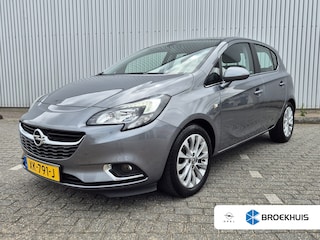 Opel Corsa 1.0 Turbo 90PK | Online Edition | Parkeersensoren achter | Airco | Mistlampen voor | Leder / Stoffen bekleding | 16 Inch LMV | Airco | Cruise control | Lederen stuurwiel