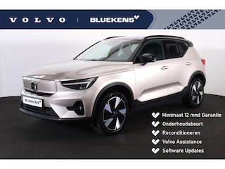 Volvo XC40 Recharge Twin Plus 82 kWh - IntelliSafe Assist & Surround - Verwarmde voorstoelen, stuur & achterbank - Parkeersensoren voor & achter - Elektr. bedienb. bestuurdersstoel met geheugen - Draadloze tel. lader - Warmtepomp - Extra getint glas - Elektr. inklapbare trekhaak - 19' LMV