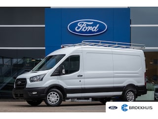 Ford Transit 330 2.0 TDCI 130 pk L3H2 Trend € 8.516,- voorraadvoordeel | Driver Assistance Pack | Navigatie | Imperiaal | Ladder | Trekhaak