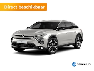 Citroën C5 X Max | 19" lichtmetalen velgen 'Onyx black' met Onyx black aero inserts | Achteruitrijcamera met Top Rear Vision (180° weergave van ruimte achter de auto) | Ambiance Hype Black