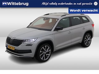 Skoda Kodiaq 1.5 TSI 150pk DSG Sportline Business 7p. / Panoramadak / LED / Virtual Cockpit / Navigatie / Donker glas / 20" LMV