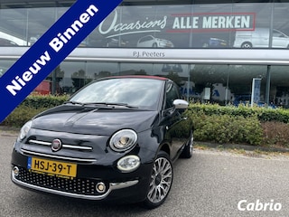 Fiat 500 1.2 Lounge cabrio Airco - Cruise control - parkeersensoren achter - open dak - mistlampen voor - Multifunctioneel stuurwiel - Navigatie full map