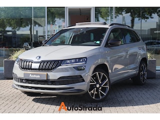 Skoda Karoq 1.5 SportLine 150pk | Canton | Trekhaak | Keyless | Adaptive | Camera | Pano | Stoelverwarming | Keyless