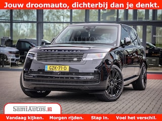 Land Rover Range Rover P550e | NIGHT | GARANTIE TOT 14-03-2029 | HEAD-UP | ACHTERAS BESTURING | SOFT CLOSE | PHEV | 23 INCH VELGEN | PANORAMADAK | STUURVERWARMING | STOEL KOELING | Fabrieksgarantie tot 14-03-2029 – Geniet van gemoedsrust met uitgebreide dekking tot deze datum. GZK-71-D