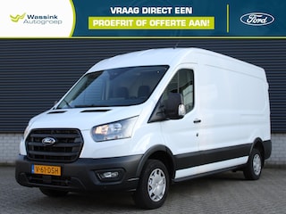 Ford Transit 350 L3H2 130pk FWD Trend I Sync 4 I Navigatie I Trekhaak I Laadruimte Afwerking