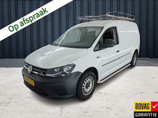 Volkswagen Caddy 1.4 TGI L2H1 EcoFuel Trendline (111 PK) 1e-Eig, & Dealer-Onderh. BOVAG-Garantie. NL-Auto. Leer, Trekhaak, Cruisecontrol, Bluetooth, Parkeersensoren, Airco
