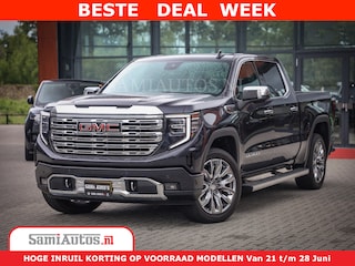 GMC Sierra DENALI | All-In Prijs | 6,2 V8 Full Option | De Meest Luxe Pick-Up in zijn Klasse | Comfortabele Dubbele Cabine met Royale 5 Zitplaatsen | BPM vrij | Nu Leverbaar uit Voorraad | Voorraad Nr 420334