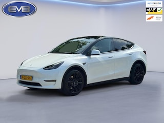 Tesla Model Y Long Range AWD 75 kWh Black line, 20 inch, panoramadak, leder, Nederlandse auto met nationale auto pas