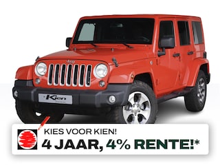 Jeep Wrangler 2.8 CRD Sahara | Grijs kenteken | Cruise Control | 18 INCH |