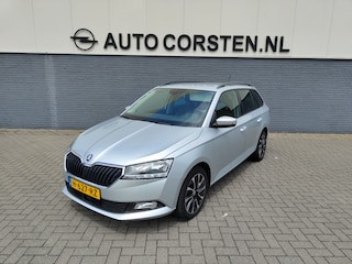 Skoda Fabia Combi 1.0 TSI Ecc Lmv Navigatie Led verl Trekhaak Pdc Cruise Control Business Edition