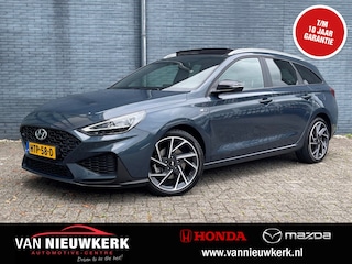 Hyundai i30 Wagon 1.5 T-GDI 48V Hybrid 160pk Automaat N-Line Sky | Panoramisch schuif-/kanteldak | Carplay | Stoel/Stuur Verwarming | Adaptieve Cruise | Camera |