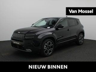 Jeep Avenger 1st Edition 54 kWh | All-Seasonbanden | Adaptieve Cruise Control | Elektrische Achterklep | Camera | Stoelverwarming | Full-Map Navigatie | Keyless | LED-Verlichting | Apple Carplay & Android Auto