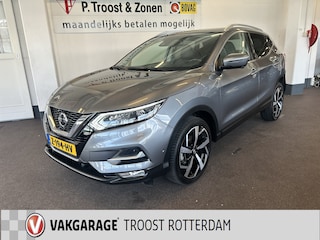 Nissan Qashqai 1.2 Tekna Automaat | Panoramadak | 360 Camera | Navigatie | Half-Lederen bekleding | Cruise control | Climate control | Lane assist | Dodehoeksdetectie | Stoelverwarming