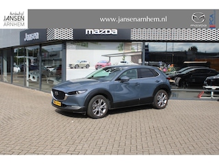 Mazda CX-30 2.0 e-SkyActiv Luxury-Line M 150 Hybrid , Automaat, Trekhaak, I-Activsense Pakket, 360 Camera, Adap.Cruise, Bose, Apple Carplay, Navi, LMV 18 Inch, Stuur/Stoelverwarming