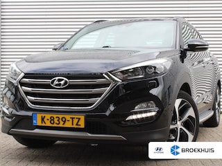 Hyundai Tucson 1.6 T-GDi Premium 4WD | Elektrisch glazen panorama-dak | Stoel ventilatie voor | Treeplanken