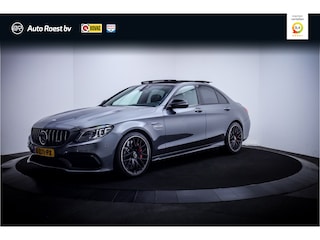 Mercedes-Benz C-klasse 63 S Premium Plus Pack DEALER OH | PANO | MATRIX LED | 360 CAM | BURMESTER | AMBIANT LIGHT | DIGIDASH | CARPLAY | STOELVERW | ACC | BLINDSPOT | LMV 19''