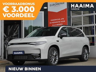 Leapmotor C10 REEV Design 28.4 kWh | Nieuwe auto | Gecombineerde actieradius WLTP 974km | 1500 kg Trekgewicht | Diverse kleuren leverbaar | Full options | Stuurverwarming | Stoelverwarming en koeling | Elektrisch verstelbare voorstoelen | Navigatie | Keyless entry & start | 20 inch lichtmetalen velgen | Led verlichting