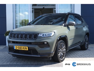 Jeep Compass 4xe 240 Plug-in Hybrid Electric 80th Anniversary Navigatie | Carplay | Elektrische Klep | Originele kleur | Memory Stoelen | 360 graden camera | Stoelverwarming