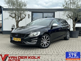 Volvo V60 2.4 D6 R-Design Panorama Leder Navi Cruise Climate Lichtmetaal