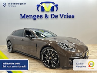 Porsche Panamera Sport Turismo 2.9 4 E-Hybrid Platinum Edition 9000 KM | NL Auto | Sport Chrono | LED PDLS+ | Panorama | Luchtvering | 360 Camera | Bose | Adaptive cruise | Apple Carplay | Stuurwiel verwarmd | Isofix |