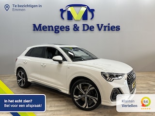 Audi Q3 40 TFSI 190 PK Quattro Pro Line S 3x S Line | Airco ECC | LED | Panorama | Virtual | Adaptive Cruise | Trekhaak | Ambiance | Apple Carplay Android Auto | Isofix | NAP |