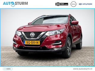 Nissan Qashqai 1.2 N-Connecta Design Pack | Trekhaak | Panoramadak | Navigatie | 360° Camera | Keyless Entry | Rijklaarprijs!