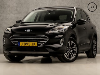 Ford Kuga 2.5 PHEV Titanium 225Pk Automaat (APPLE CARPLAY, GROOT NAVI, STUUR/STOELVERWARMING, ADAPTIVE CRUISE, CAMERA, KEYLESS, TREKHAAK, STOELVERWARMING ACHTER, ELEK ACHTERKLEP, NIEUWSTAAT)