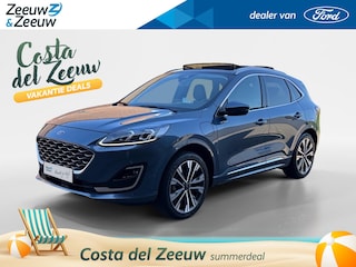 Ford Kuga 2.5 PHEV Vignale | Trekhaak | Adaptieve Cruise Control | Schuif/Kantel Dak | Lederen Bekleding |