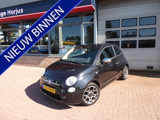 Fiat 500 0.9 TwinAir Sport 2012 AIRCO, LEDER, LM VELGEN, MISTL VOOR, EL PAKKET!!