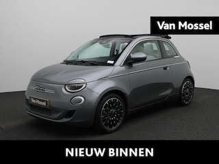 Fiat 500 C La Prima 118Pk 42 kWh | Cabrio | Android & Apple Carplay | Climate & Cruise Control | Stoelverwarming | Navigatie | Dodenhoekdetectie