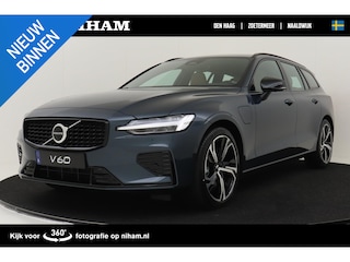 Volvo V60 T6 PLUG-IN HYBRID AWD PLUS DARK -GEVENT.LEDER|360°CAM|ADAP.CRUISE|KEYLESS|VERW.VOORRUIT