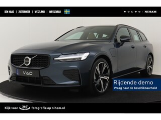 Volvo V60 T6 PLUG-IN HYBRID AWD PLUS DARK -GEVENT.LEDER|360°CAM|ADAP.CRUISE|KEYLESS|VERW.VOORRUIT