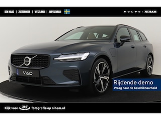 Volvo V60 T6 PLUG-IN HYBRID AWD PLUS DARK -GEVENT.LEDER|360°CAM|ADAP.CRUISE|KEYLESS|VERW.VOORRUIT