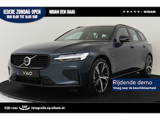 Volvo V60 T6 PLUG-IN HYBRID AWD PLUS DARK -GEVENT.LEDER|360°CAM|ADAP.CRUISE|KEYLESS|VERW.VOORRUIT