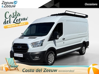 Ford Transit 350 2.0 TDCI L3H2 Trend 130 pk Automaat | Navigatie | Imperiaal | Trekhaak | Betimmering | Extra veerblad