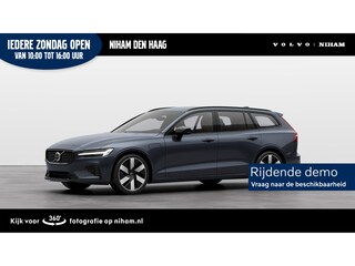 Volvo V60 T6 PLUG-IN HYBRID AWD PLUS DARK -GEVENT.LEDER|360°CAM|ADAP.CRUISE|KEYLESS|VERW.VOORRUIT|19"