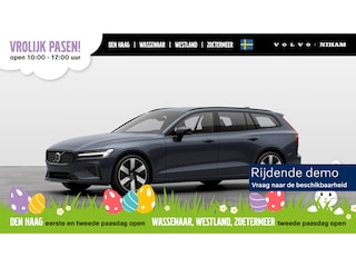 Volvo V60 T6 PLUG-IN HYBRID AWD PLUS DARK -GEVENT.LEDER|360°CAM|ADAP.CRUISE|KEYLESS|VERW.VOORRUIT|19"