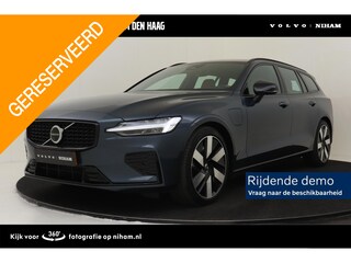Volvo V60 T6 PLUG-IN HYBRID AWD PLUS DARK -GEVENT.LEDER|360°CAM|ADAP.CRUISE|KEYLESS|VERW.VOORRUIT|19"