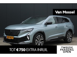 Renault Espace E-Tech full hybrid 200Pk iconic 7p. | Solarbay panoramadak | Google Navigatie | Draadloze Carplay | Harman Kardon | Matrix Led Beam koplampen | Pack Advanced Driving Assist | 4 Control | Lederenbekleding | Elektrische Stoelen | Stoel & Stuurverwarming |