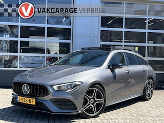 Mercedes-Benz CLA Shooting Brake 180 Business Solution AMG | Navigatie | LM Velgen 18" | Leer/Alcantara | Achteruitrijcamera | Voorstoelen Verwarmd | Night Pakket | Widescreen |