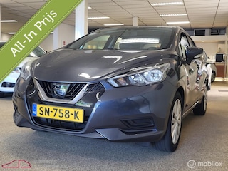 Nissan Micra 1.0 5drs Acenta Pack *NL, 1e EIG, APPLE CARPLAY RIJKLAARPRIJS!