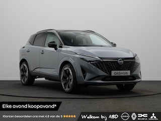 Nissan Qashqai 1.5 e-Power N-Design | Rijklaarprijs!! | 20" Lichtmetalen Velgen | Stoel, Stuur en Voorruitverwarming | Adaptieve Cruise Control | Keyless Entry | Panorama Dak |