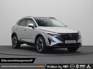 Nissan Qashqai 1.3 MHEV Xtronic N-Connecta | Rijklaarprijs!! | 18" Lichtmetalen Velgen | Stoel, Stuur en Voorruitverwarming | Adaptieve Cruise Control | Keyless Entry | Panorama Dak |