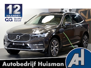 Volvo XC60 2.0 T6 AWD Long Range 293kW/399pk Aut8 Plus Bright STOELMASSAGE + PANORAMADAK + HARMAN/KARDON + PILOT ASSIST + GOOGLE MAPS&SERVICES + CAMERA + KEYLESS ENTRY&GO + LANE ASSIST + FULL LED + STOEL-&STUURVERWARMING + PARKSENSOREN + 20" LM-VELGEN!!